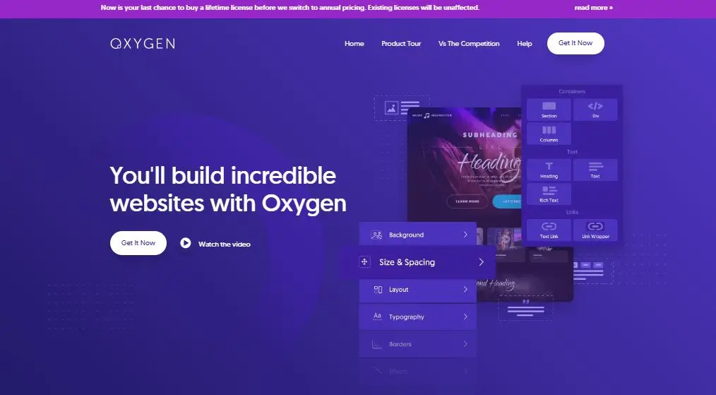 Oxygen Builder